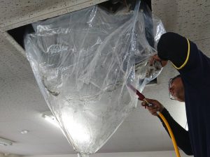 天井型エアコン洗浄