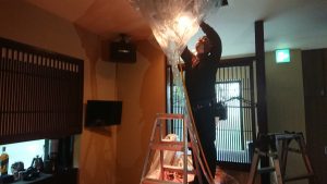 久留米市で業務用エアコン洗浄
