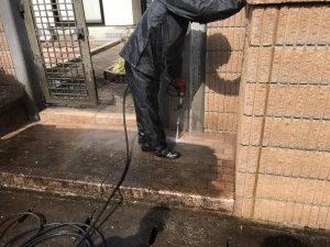 三養基郡上峰町外構洗浄