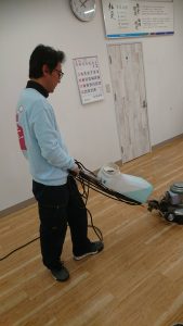 久留米市会社床洗浄ＷＡＸ