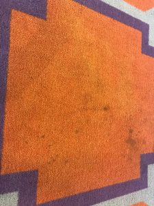 久留米市結婚式場じゅうたん床機械洗浄