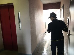 久留米市マンション定期清掃