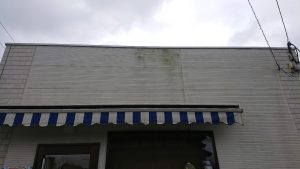 広川町店舗外壁洗浄